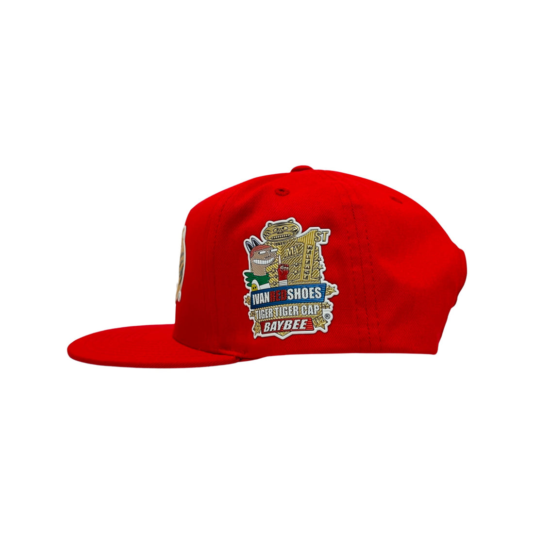TIGER TIGER "DIGITAL GOLD" CELEBRATION CAP WITH BONUS IVANREDSHOES AUTOGRAPHED ARTWORK